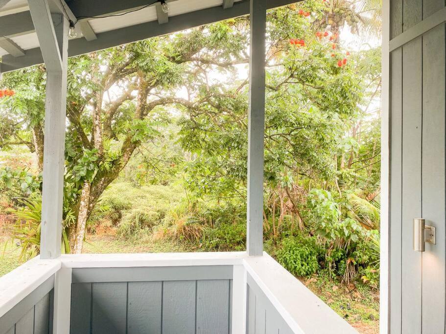 Hibiscus Hale, Full Kitchen, King Bed, Parking Apartment Keaau Exterior photo
